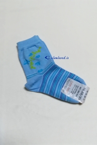 Sock for little girl with small butterflies