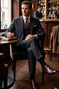 Chiffon knee-high man - Knee-high sock for man in Chiffon