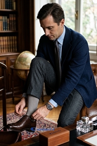 Philadelphia Gambaletto in filo di scozia - Gambaletto elasticizzato in filo di scozia.