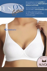 Amica reggiseno Nuvola in cotone senza cuciture