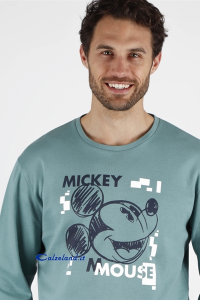 Disney pigiama per uomo in cotone interlock