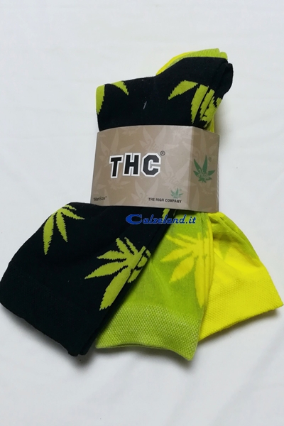 Thc calzino verde e nero