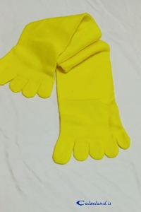 fluo yellow sock