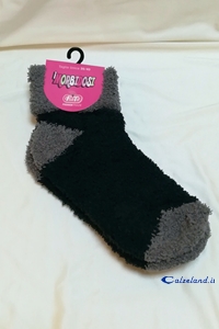 black and grey chenly sock
