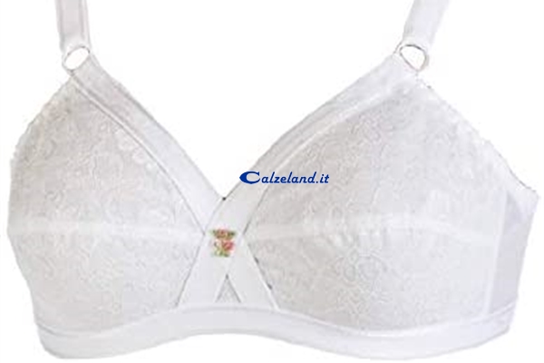 Gios cris-cot reggiseno incrociato in cotone