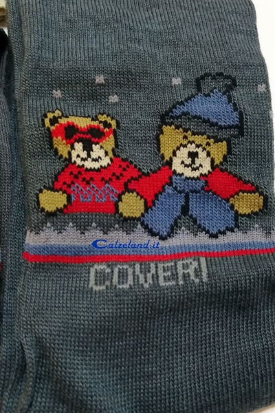 Wool leg with bears