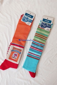 cotton knee-high kids Ananas - Light cotton knee-highs for boys)