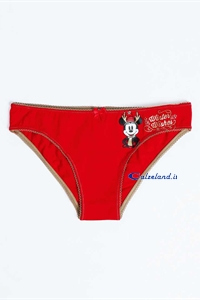 Disney slip rosso con Minnie in scatola regalo