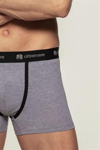 Oltremare Boxer 202 in cotone elasticizzato con elastico esterno