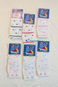 cotton knee-high girl Sweet - Light cotton knee-highs for girl