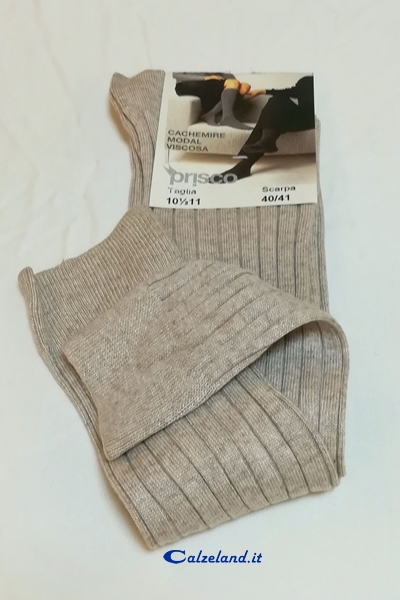 Beige men's leg in viscose