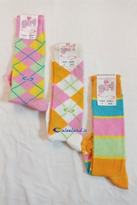 Cotton knee-high Girl - Light cotton knee-highs for girl)