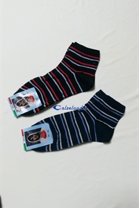 Men's striped short sock