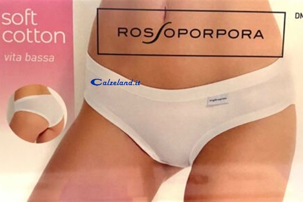 Rosso Porpora slip in cotone e modal