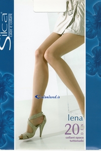 Lena - Collant tuttonudo con cuciture piatte e T-band