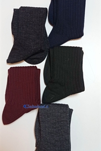 Short wool sock for men