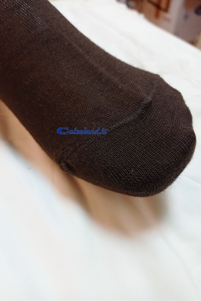 Short wool sock for men